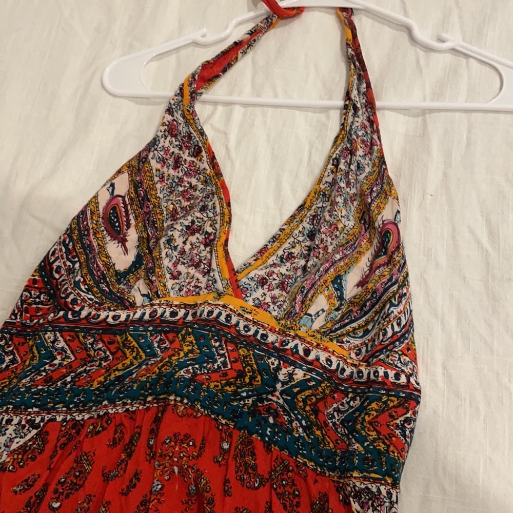 HALTER MAXI DRESS